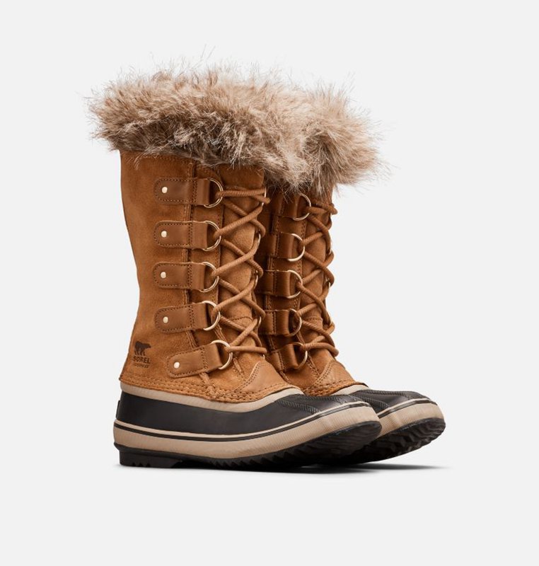 Womens Snow Boots Brown/Black - Sorel Joan of Arctic™ Low - 601-VNBLOG